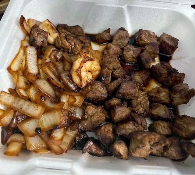 Steak & Shrimp.